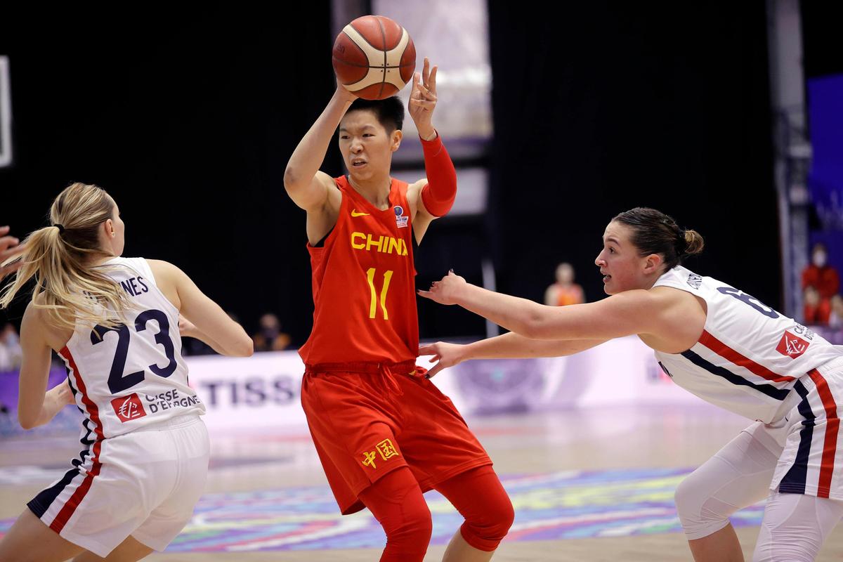 中国女篮vs法国