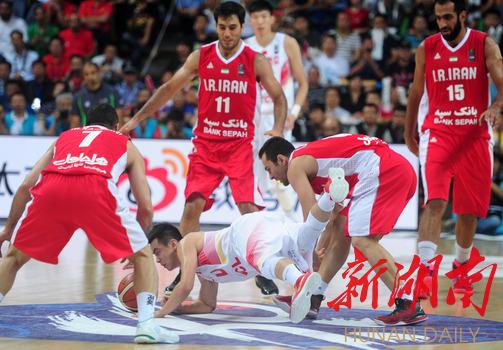 亚锦赛男篮决赛中国对伊朗