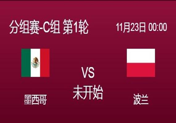 墨西哥对波兰比分