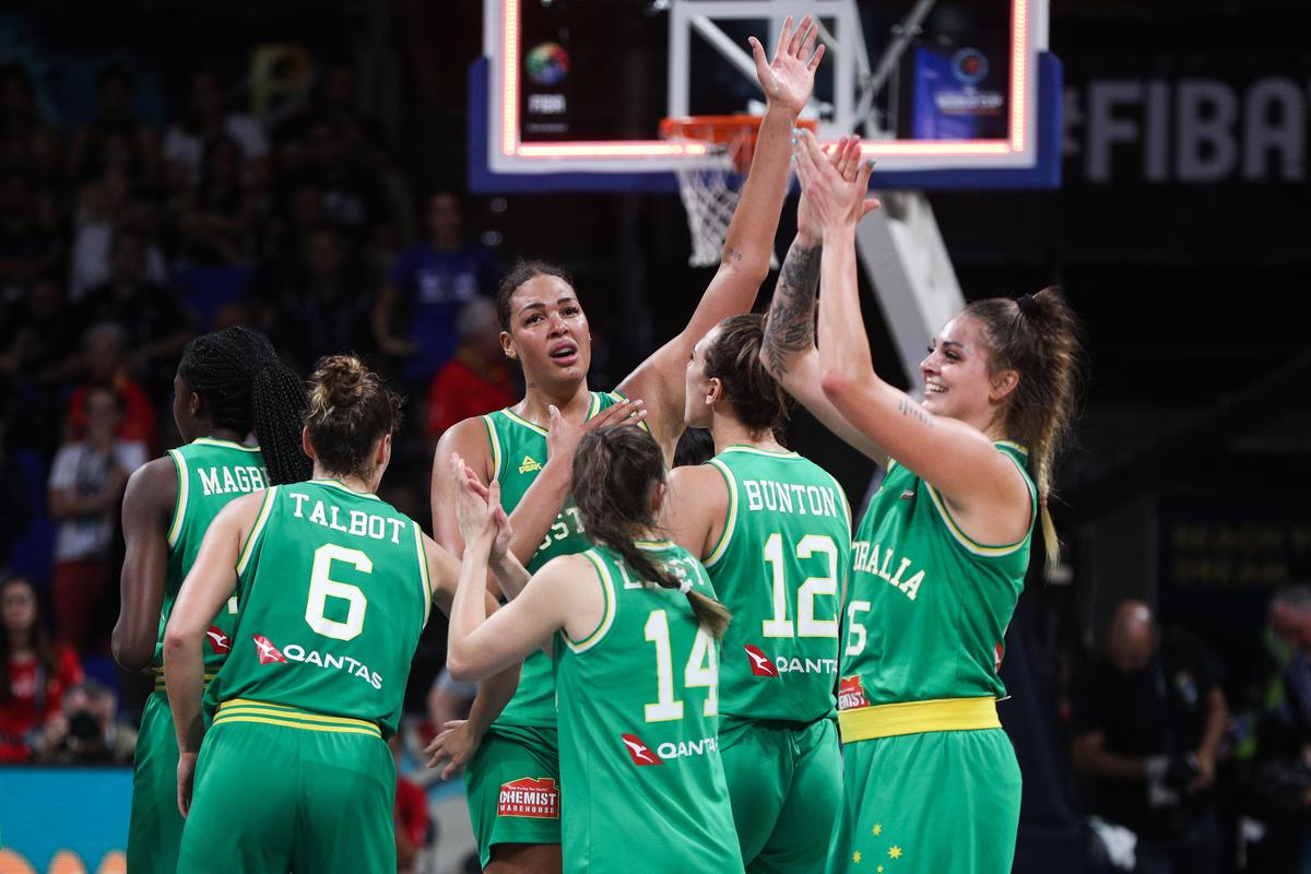 女篮世界杯对阵澳大利亚集锦
