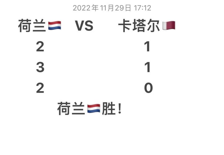荷兰vs西班牙比分预测